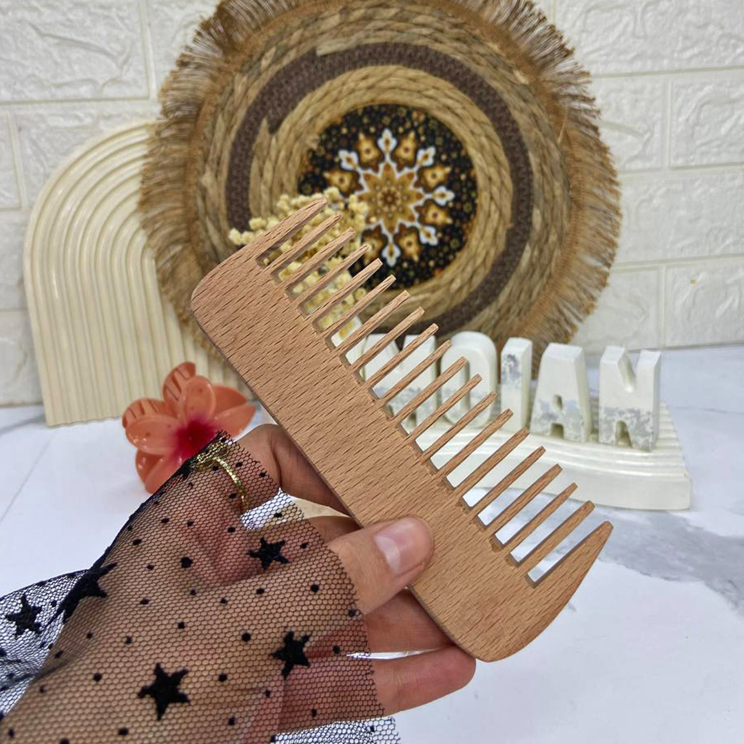 مشط خشب شجر الزيتون