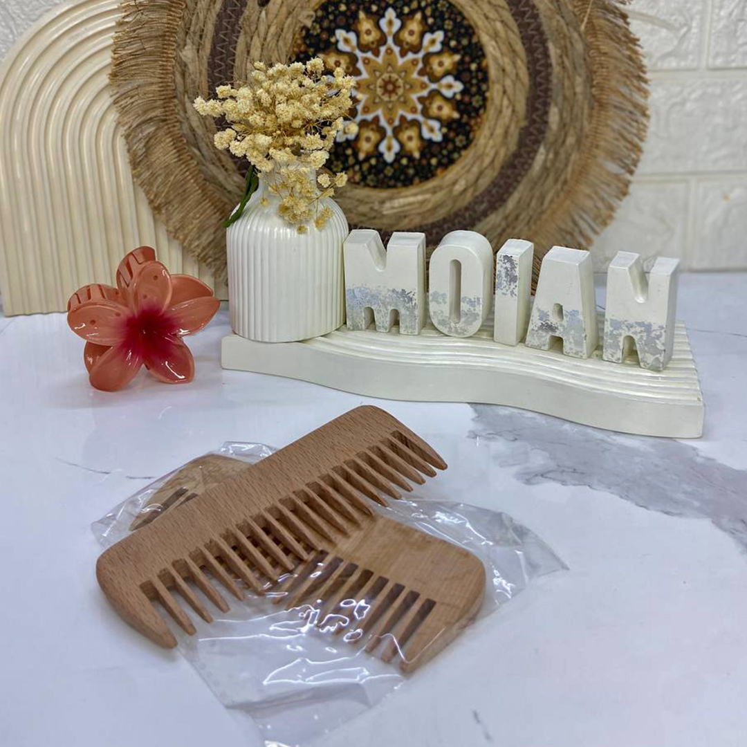 مشط خشب شجر الزيتون