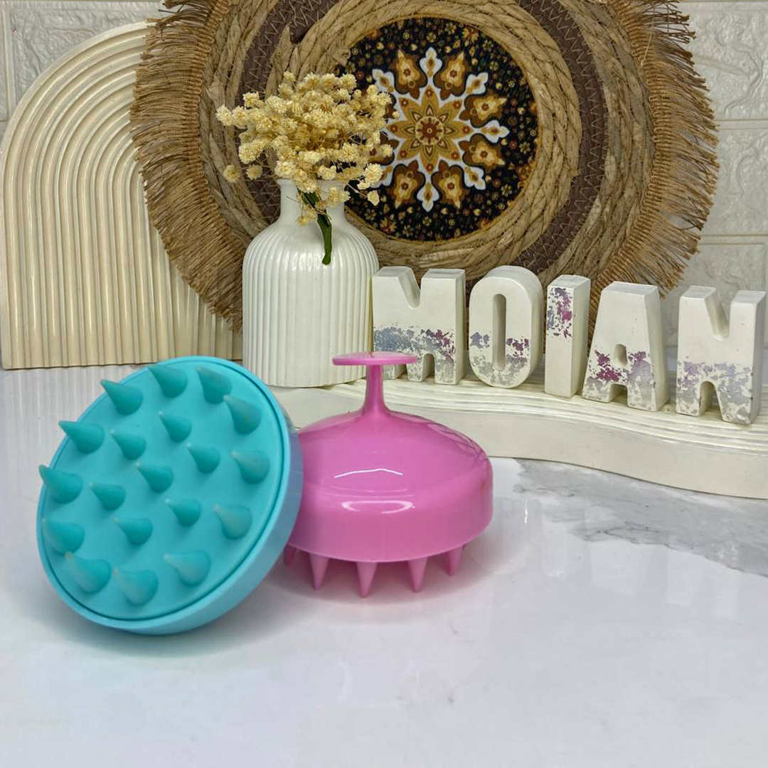 فرشاة مساج الشعر السيلكيون