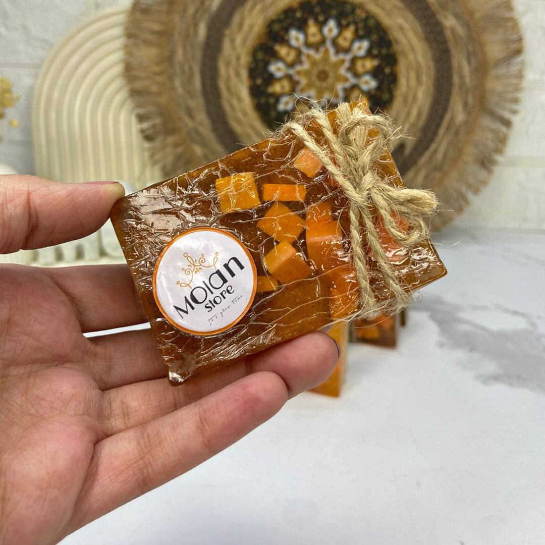 صابونة القهوة و البرتقال - Coffee & Orange Soap