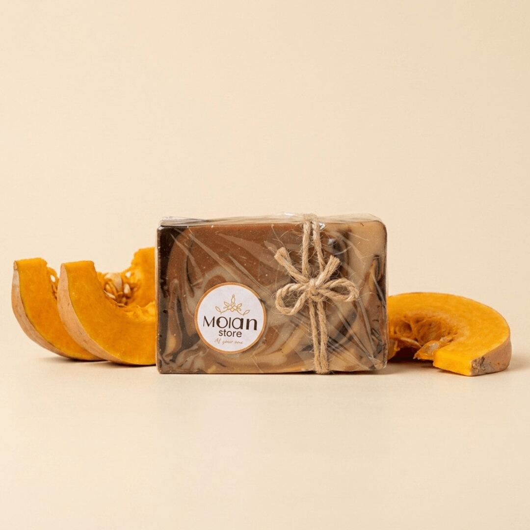 صابونة اليقطين - القرع -Pumpkin Puree Soap