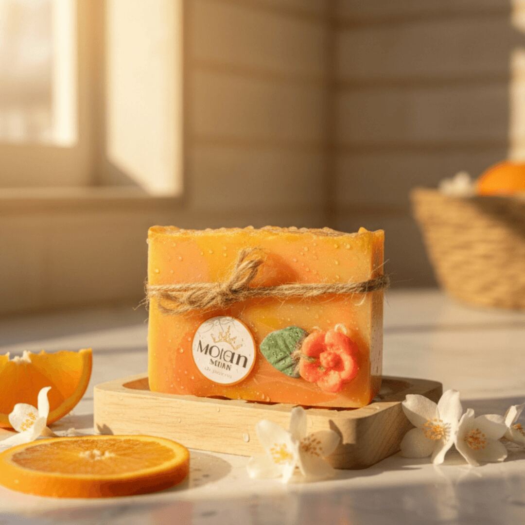 صابونة البرتقال و ماء الزهر - Orange Blossom Water 