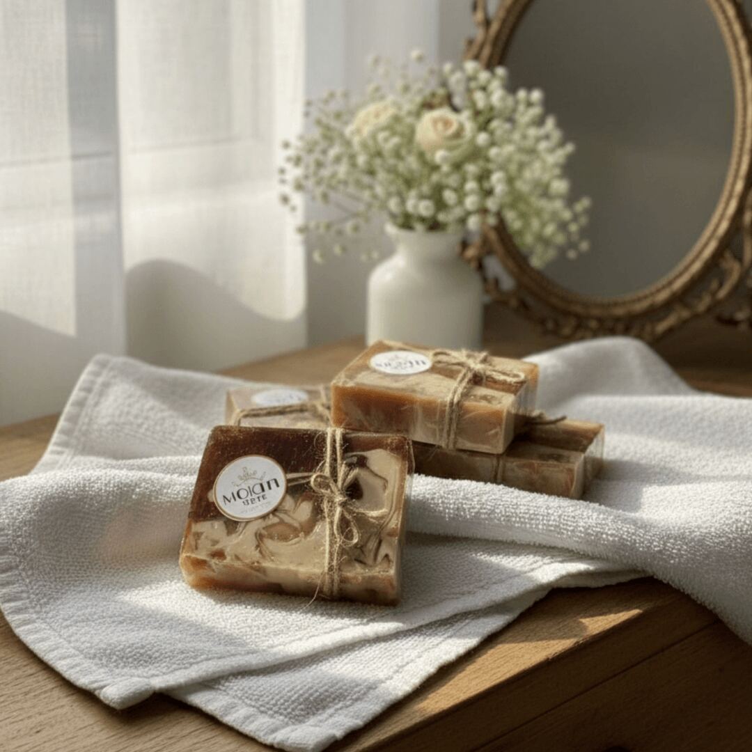صابونة اللبن و العسل - Milk & Honey Soap
