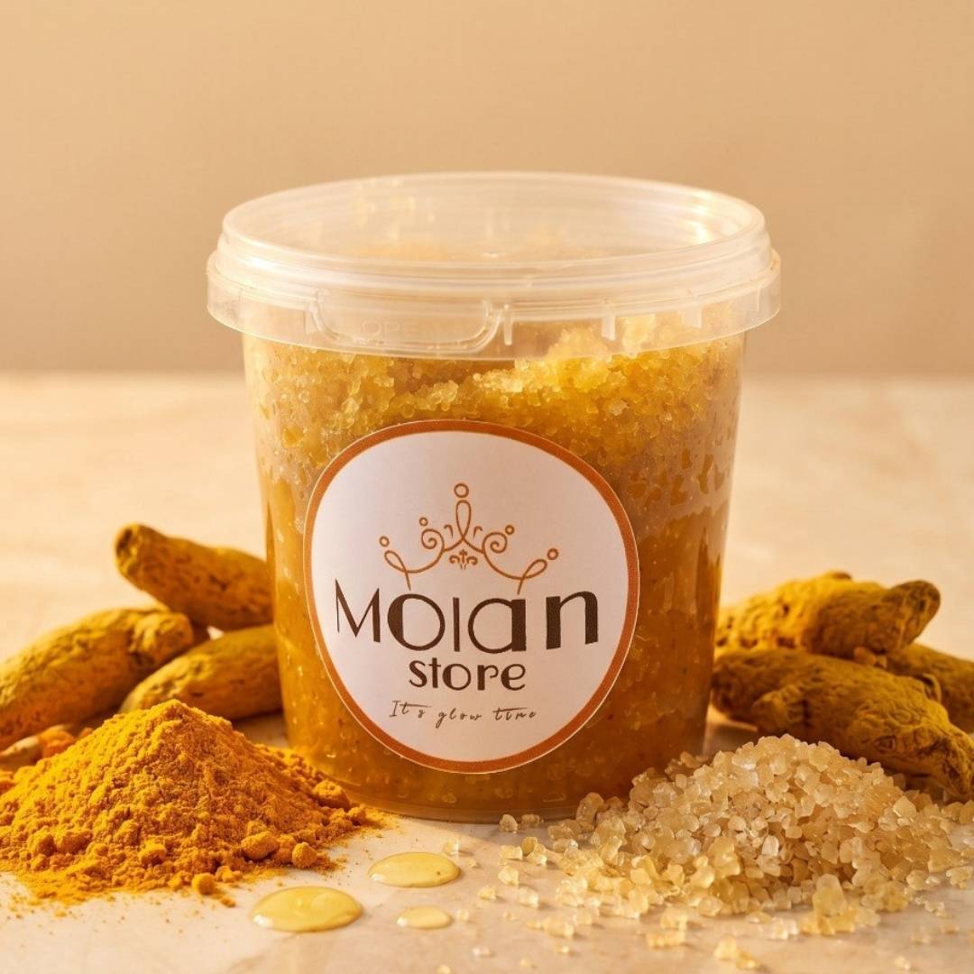مقشر الكركم - Turmeric Body Scrub